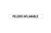 Codigo Peligro Inflamable